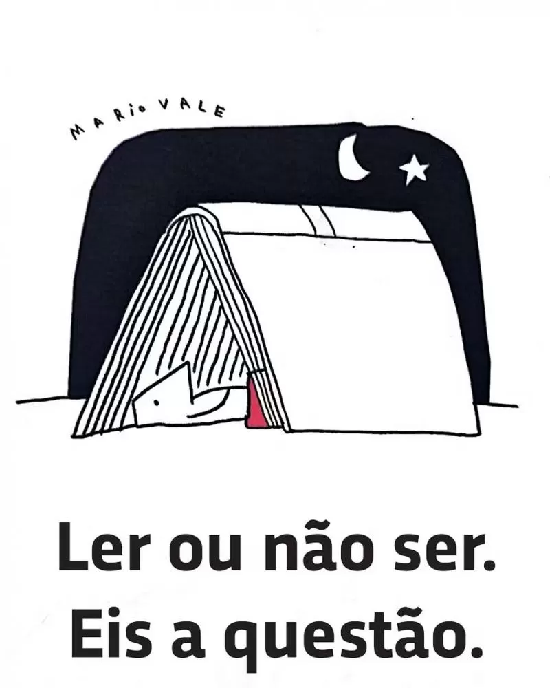 Uma das artes do cartunista &mdash; Foto: Mario Vale &mdash; Foto: Divulga&ccedil;&atilde;o