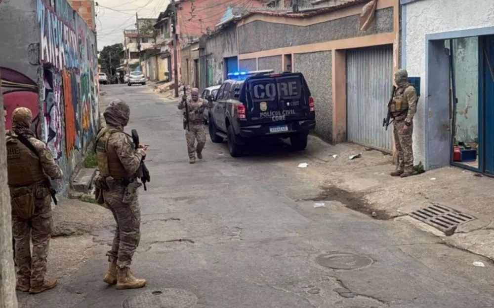 Polícia Civil prende gerentes do tráfico em Minas Gerais durante operação