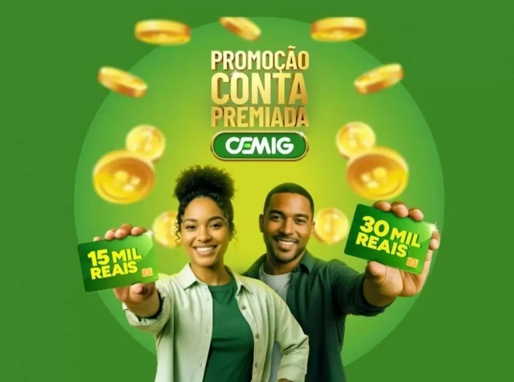 Cemig lança promoção “Conta Premiada” com prêmios de até R$ 30 mil em vales-compra