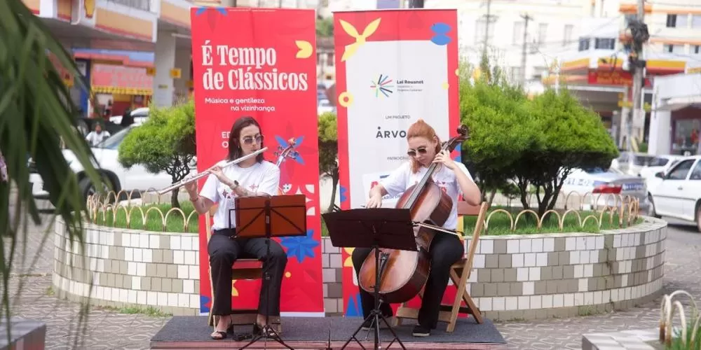 Projeto “É Tempo de Clássicos” leva música erudita às praças de Belo Horizonte
