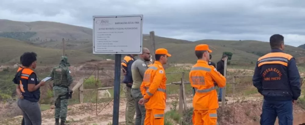 Minas Gerais intensifica ações de fiscalização e segurança em barragens antes do período chuvoso