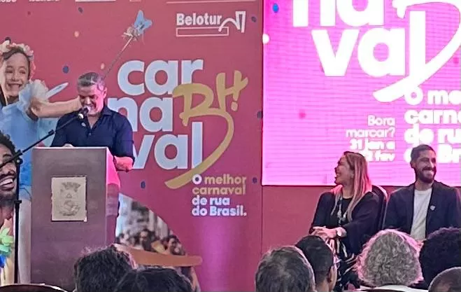 Prefeito Interino de Belo Horizonte espera mais de 6 milhões de foliões no carnaval 2026
