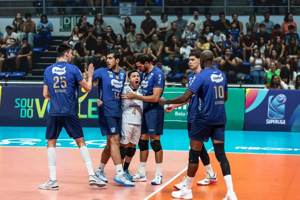 Após 17 anos, Minas vence o Cruzeiro por 3 sets a 1 