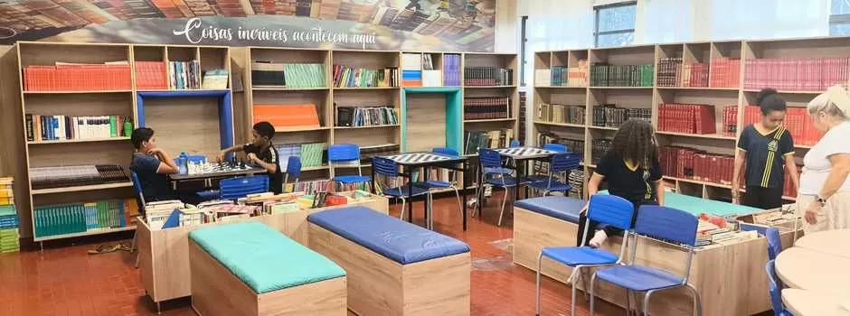 Escola estadual de BH investe mais de R$ 250 mil em modernização de espaços