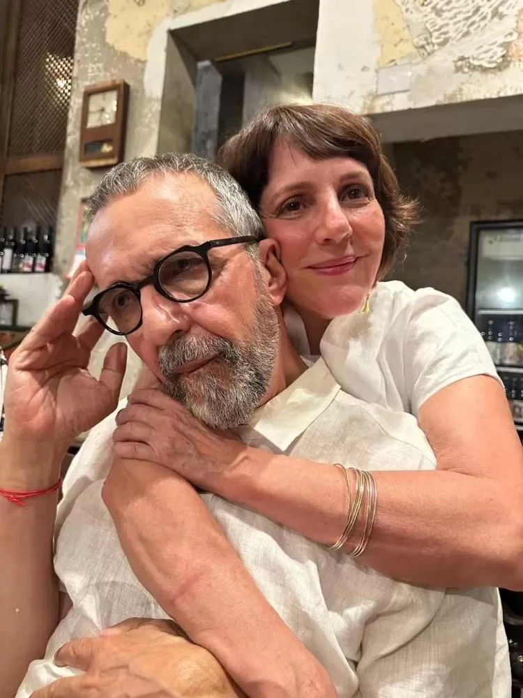Juliana Duarte e o marido, Pedro Vieira - Foto: Vânia Cardoso