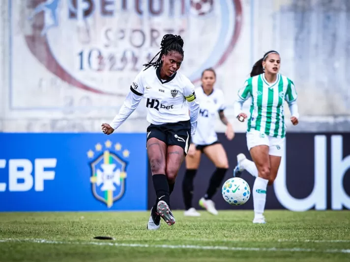 Atlético-MG segue sem vencer no Brasileirão Feminino após empate com Juventude