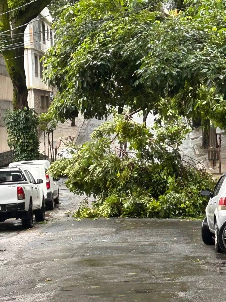 Chuva provoca acidentes e longos congestionamentos na Grande BH