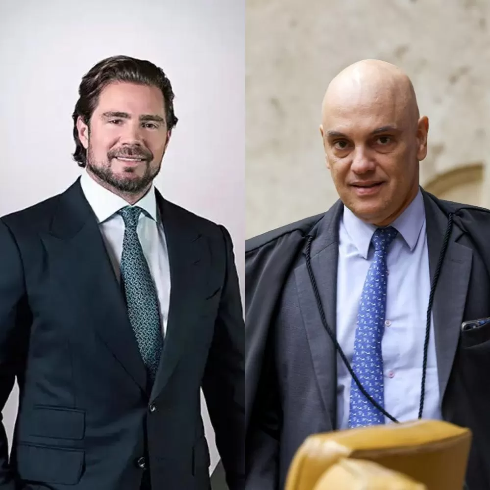 Daniel Vorcaro enviou mensagem a Alexandre de Moraes na manhã do dia em que foi preso