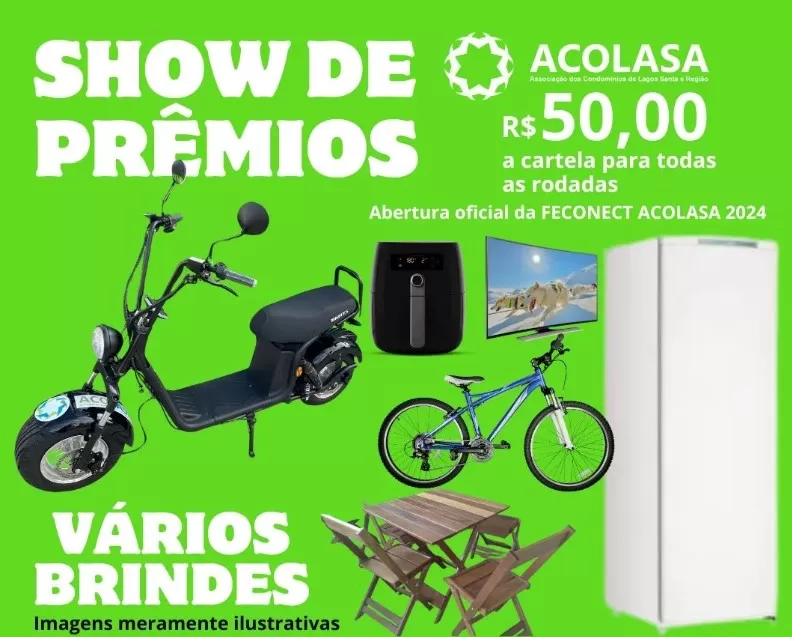 Grande Show de Prêmios Marca o Lançamento Oficial da FECONECT ACOLASA 2024