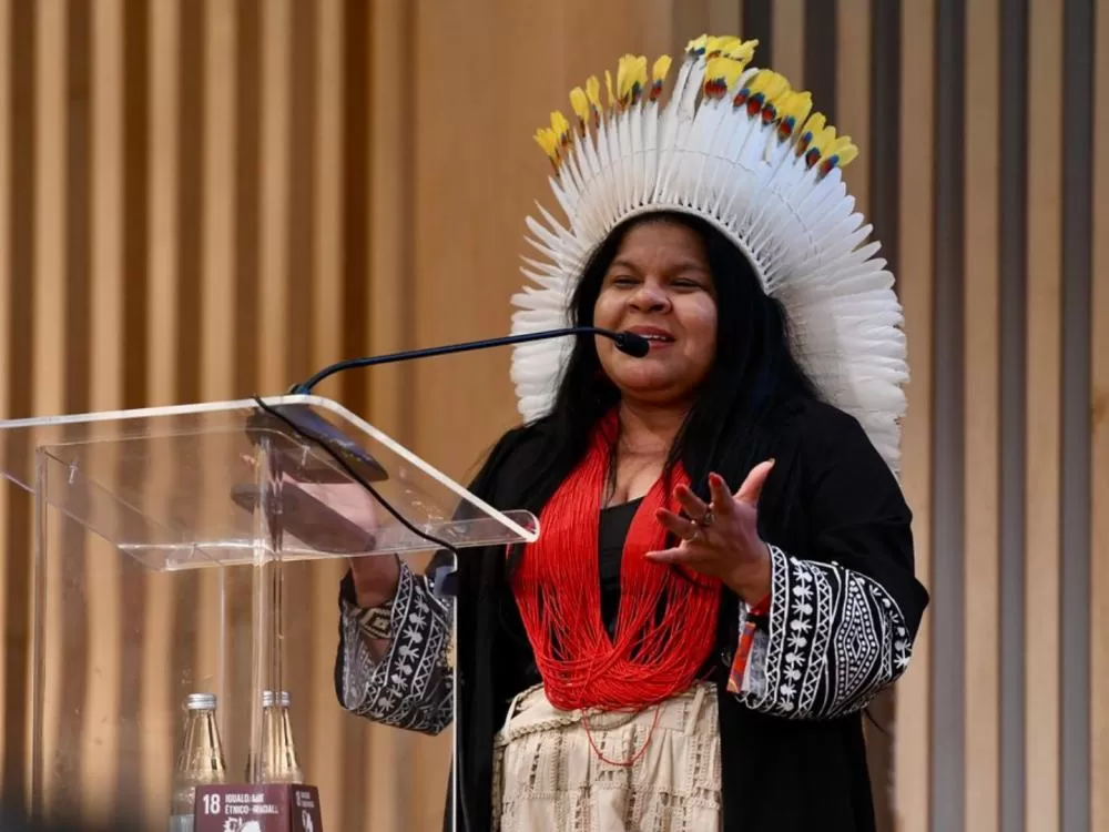 Estado de saúde de Sônia Guajajara é estável após internação em São Paulo