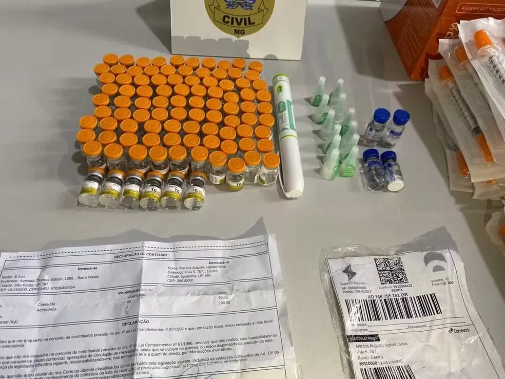 Casal é preso por venda e aplicação clandestina de remédios para emagrecimento em MG