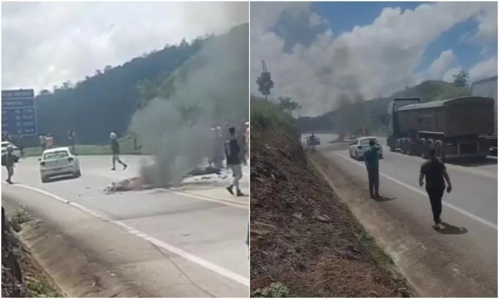 Motociclista morre após acidente com carreta na BR-381, em João Monlevade