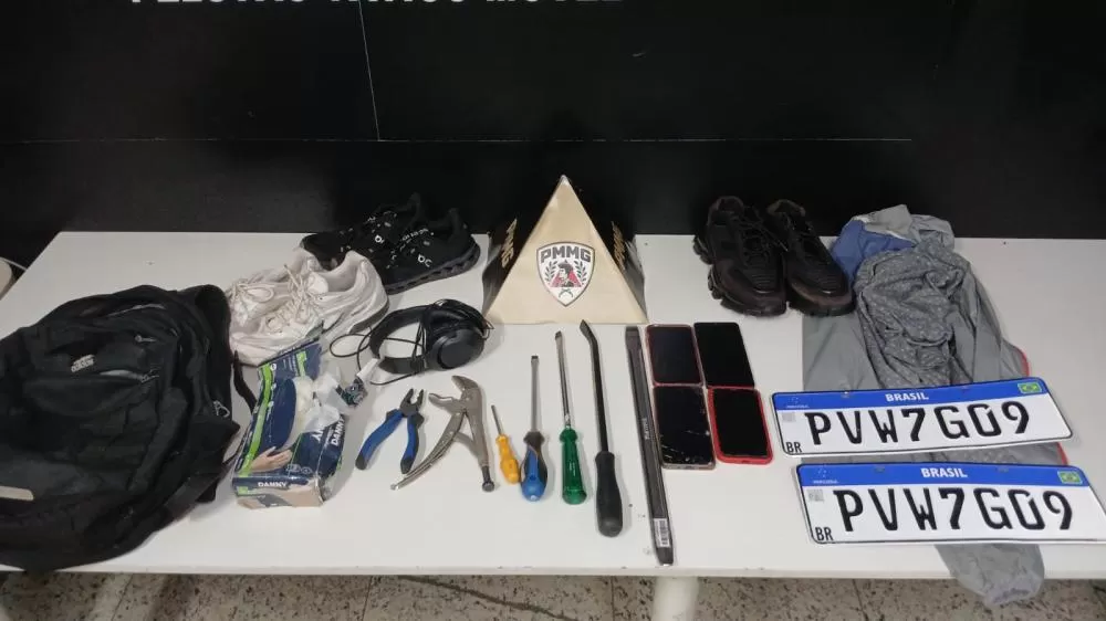 Tentativa de furto termina com quatro presos após perseguição e confronto