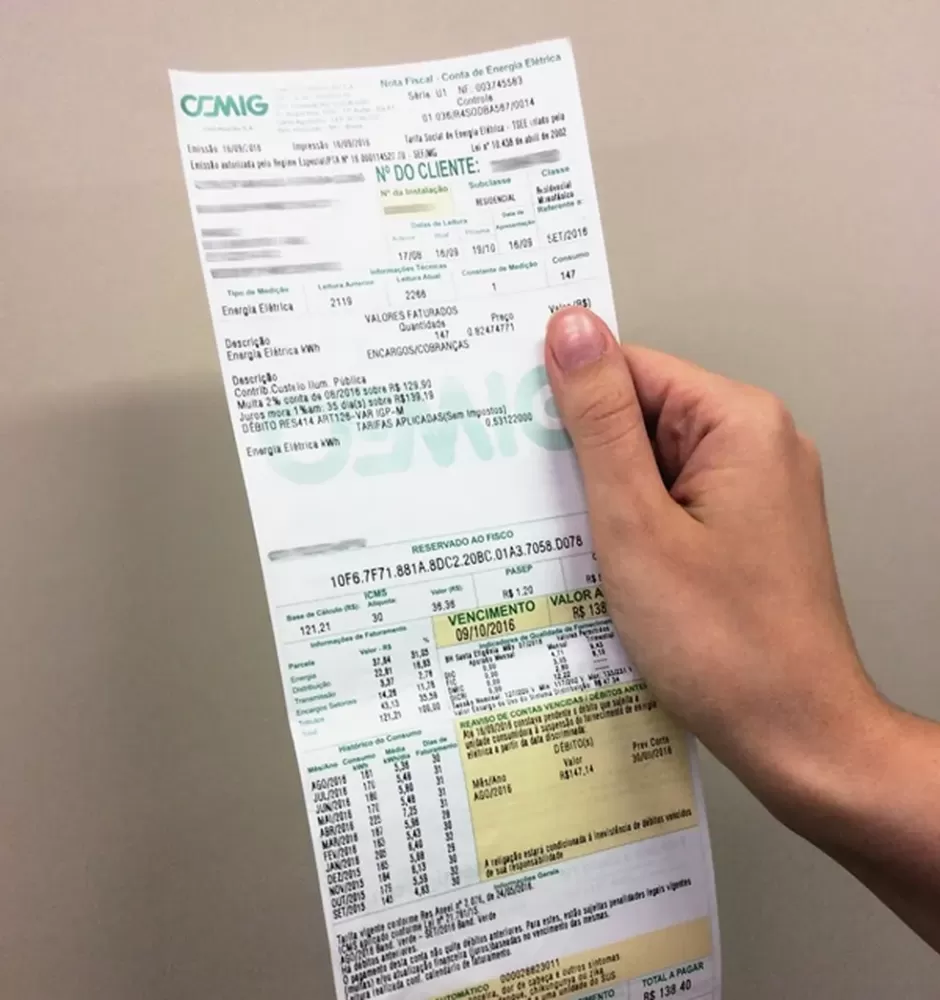 Conta de luz da Cemig fica mais cara em Minas Gerais