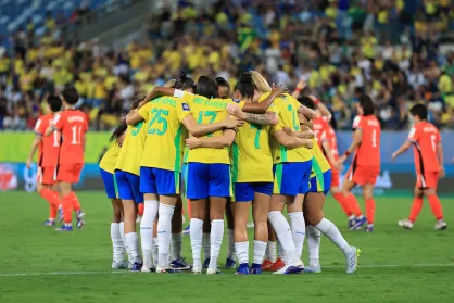 Seleção Brasileira Feminina goleia Coreia do Sul por 5 a 1 em amistoso