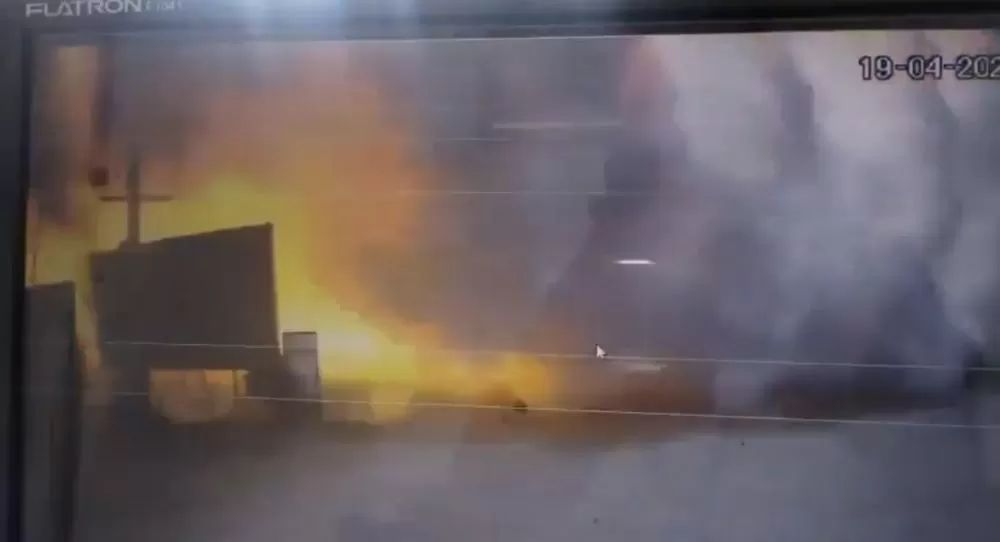 Reprodução: Câmera de segurança