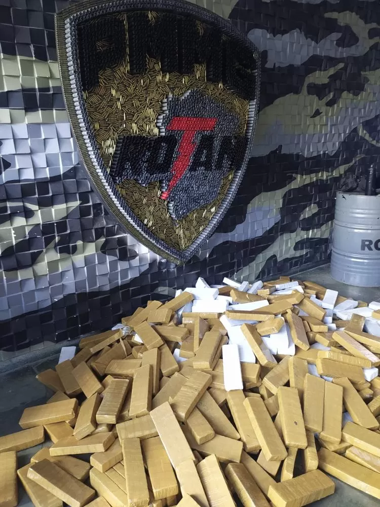 PM apreende mais de meia tonelada de maconha na Região Norte de BH