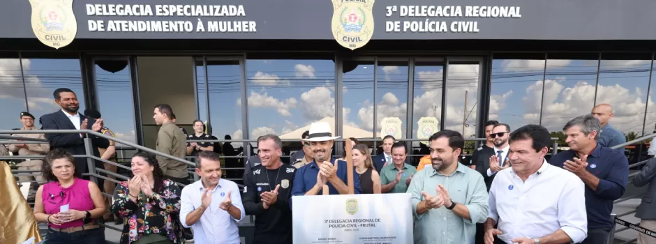 Governo de MG inaugura nova sede da Polícia Civil em Frutal com estrutura integrada para atendimento e investigação