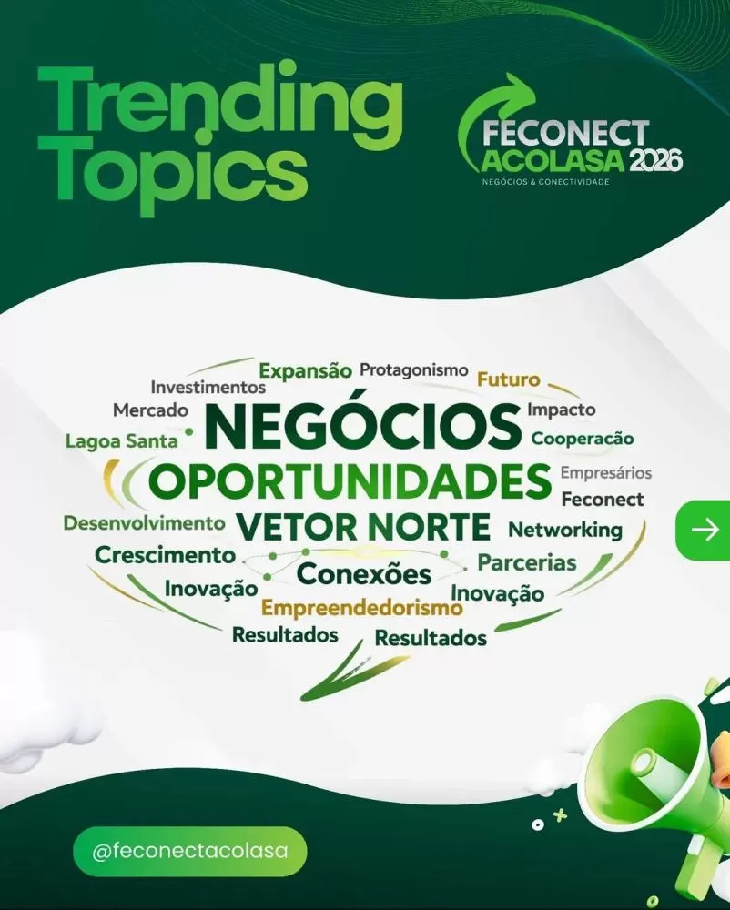 Feconect Acolasa 2026 posiciona Vetor Norte como polo estratégico de negócios e conexões