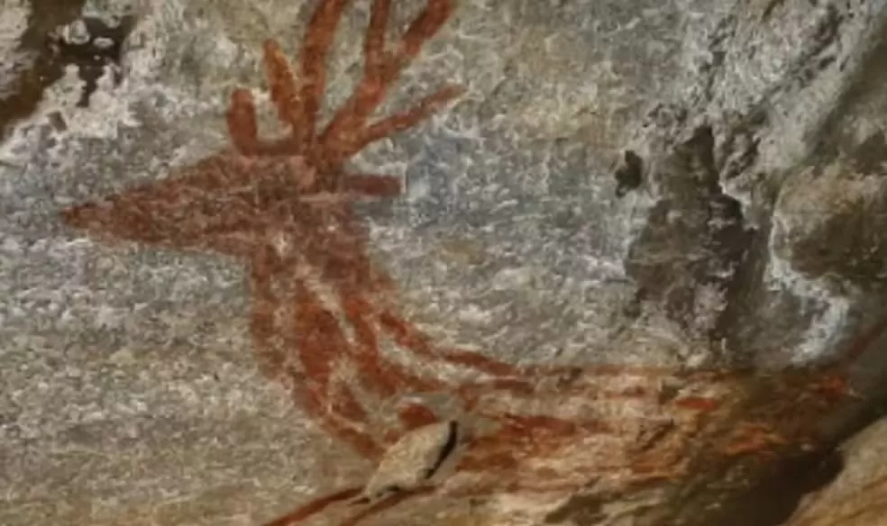 Pinturas rupestres são vandalizadas por pichadores no Parque Nacional da Serra do Cipó