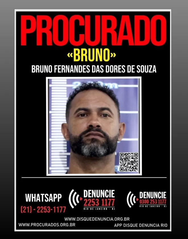 Goleiro Bruno segue foragido há dois meses enquanto defesa busca nova tentativa judicial