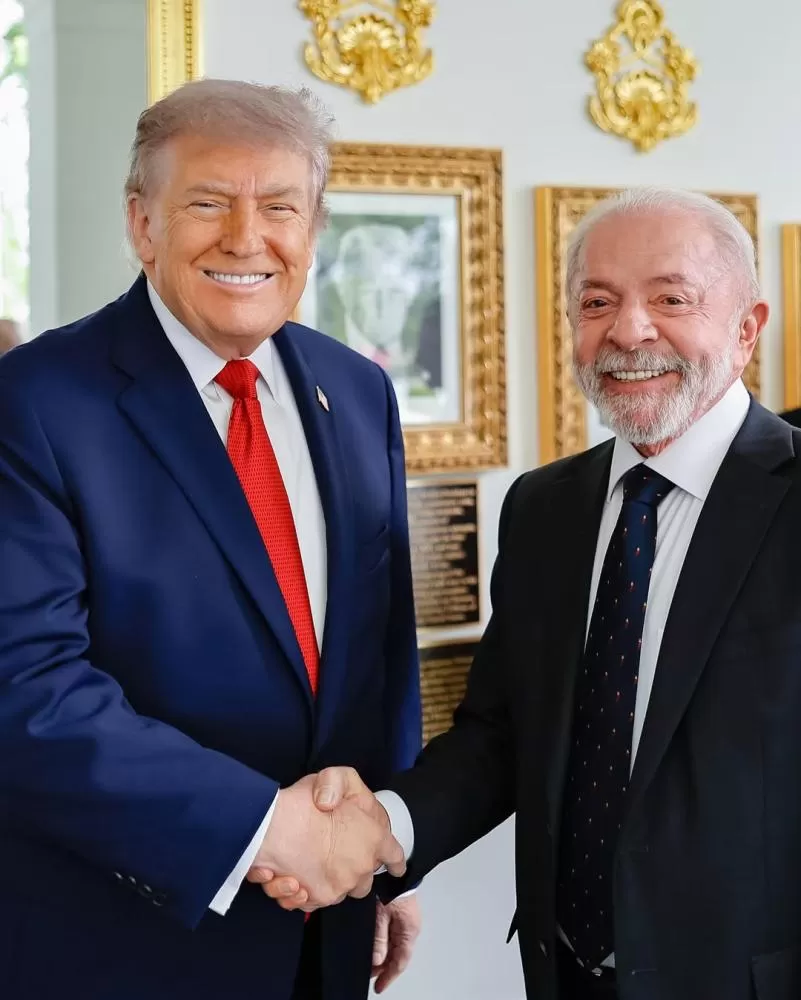 Donald Trump se reúne com Lula na Casa Branca para discutir comércio, segurança e economia