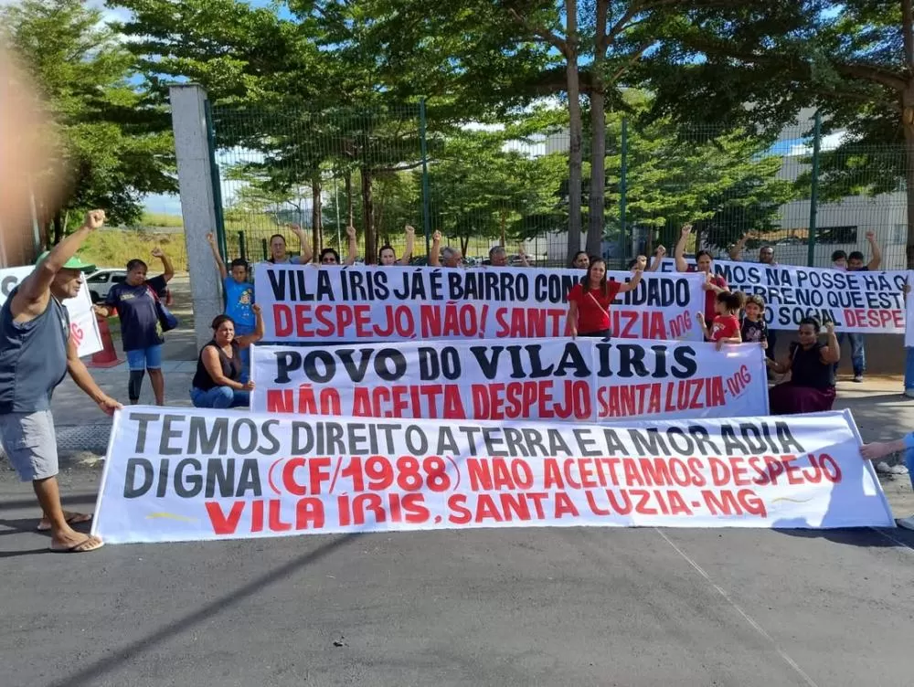 Audiência pública na ALMG vai discutir despejo de 200 famílias da Ocupação Vila Íris, em Santa Luzia