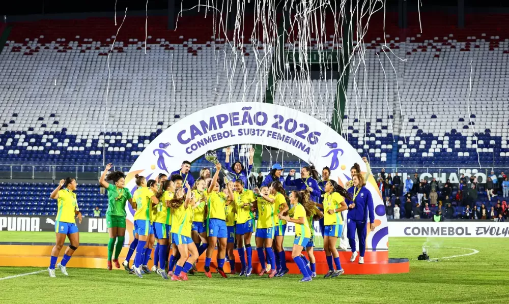 Brasil vence Argentina e conquista hexacampeonato Sul-Americano Sub-17 feminino