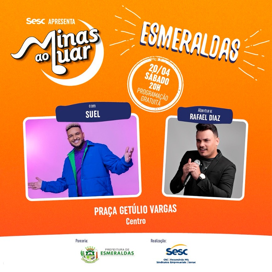 Minas ao Luar acontece em Esmeraldas