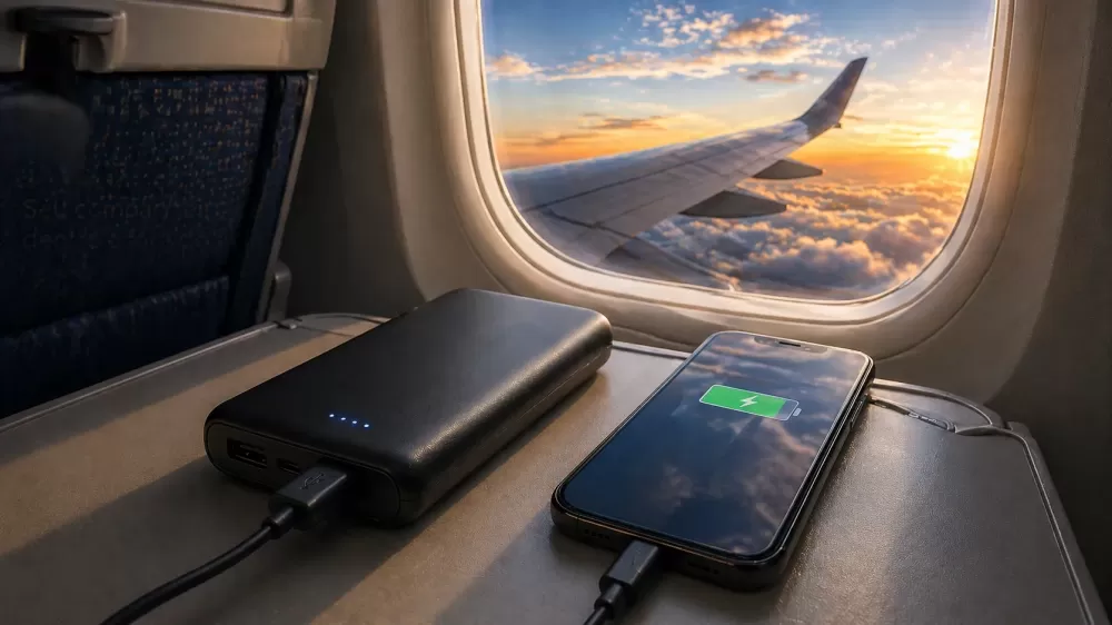 Novas regras para transporte de power banks em aviões passam a valer no Brasil