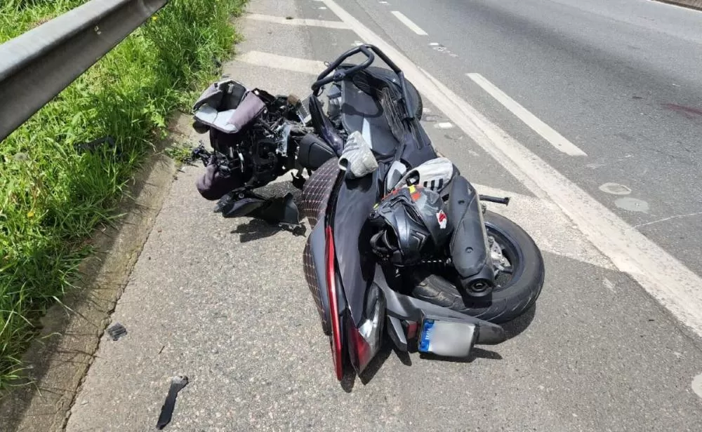 Acidentes com motos disparam em BH e lotam hospitais da capital