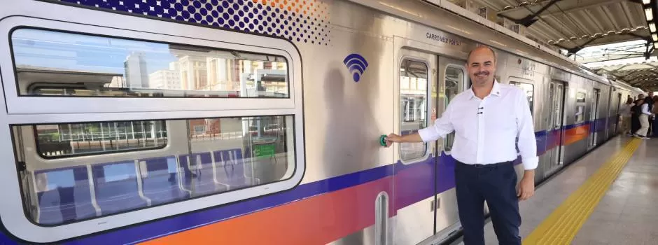 Modernização do metrô de BH avança e primeiro novo trem começa na Linha 1 