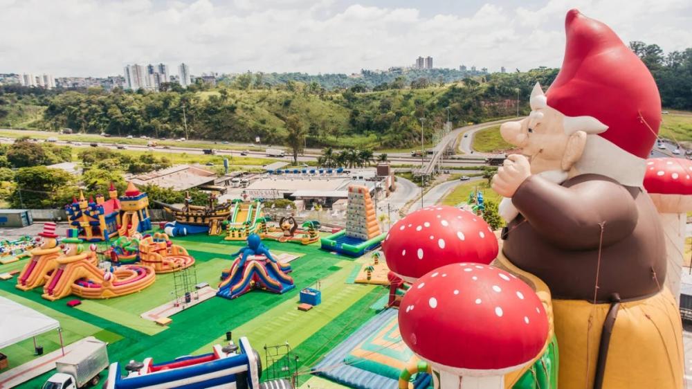 Pula Pula Park: maior parque inflável do mundo chega a BH
