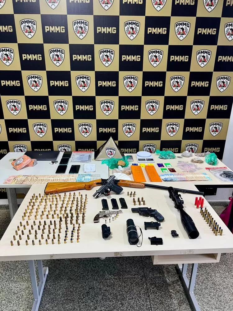 Operação Luminis combate organizações criminosas e prende quatro suspeitos no interior de Minas