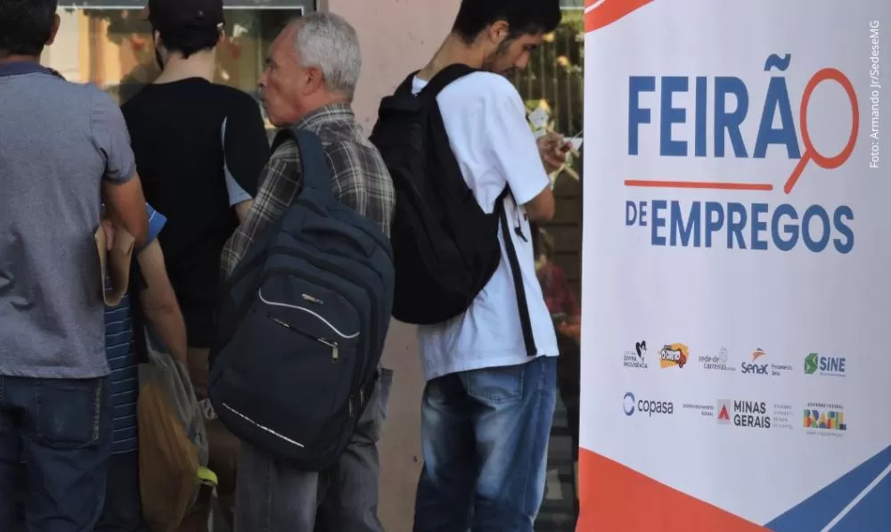 Feirão de Empregos oferece mais de 10 mil vagas em Belo Horizonte na próxima semana
