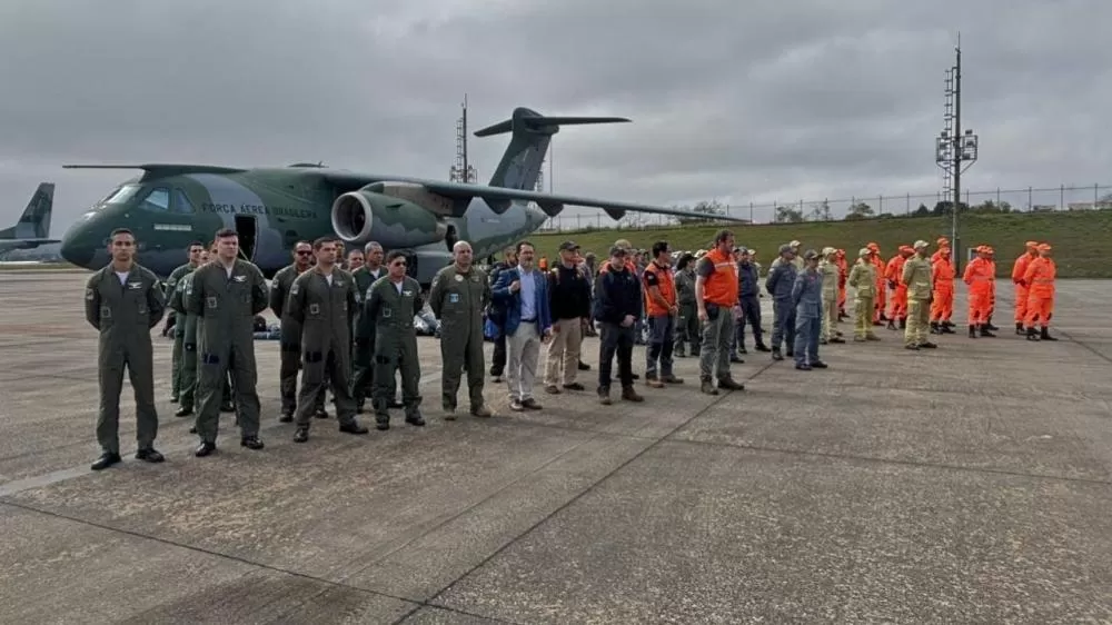 FAB realiza quinto voo de ajuda humanitária à Venezuela após terremotos