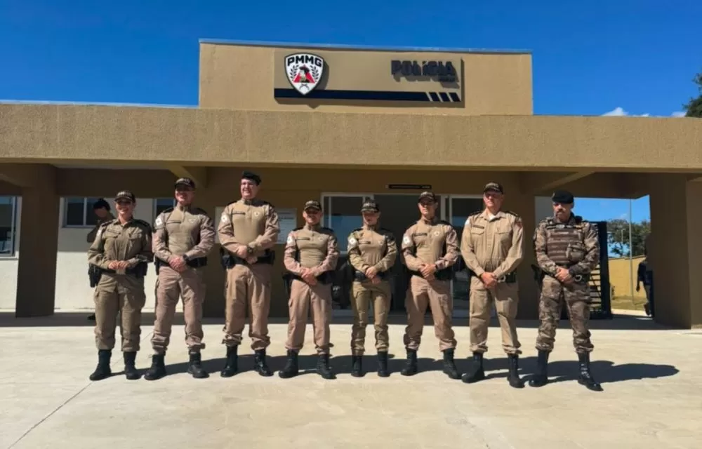Nova sede da 8ª Companhia da Polícia Militar foi entregue em Lagoa Santa após investimento de R$ 4,5 milhões