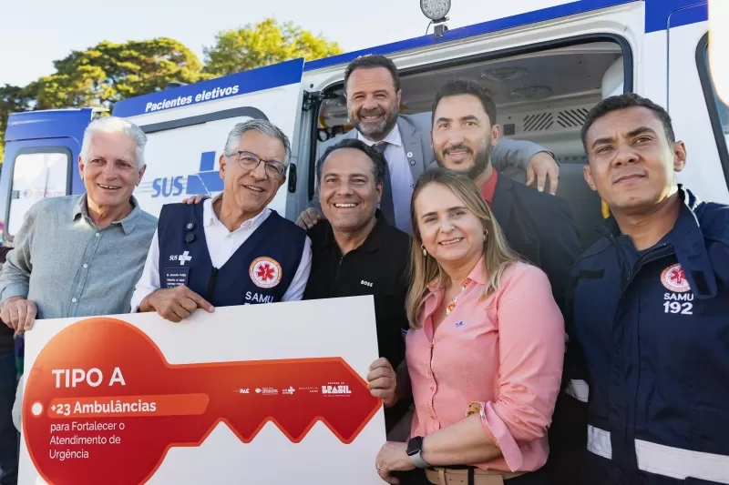 Nova ambulância amplia assistência à saúde em Contagem