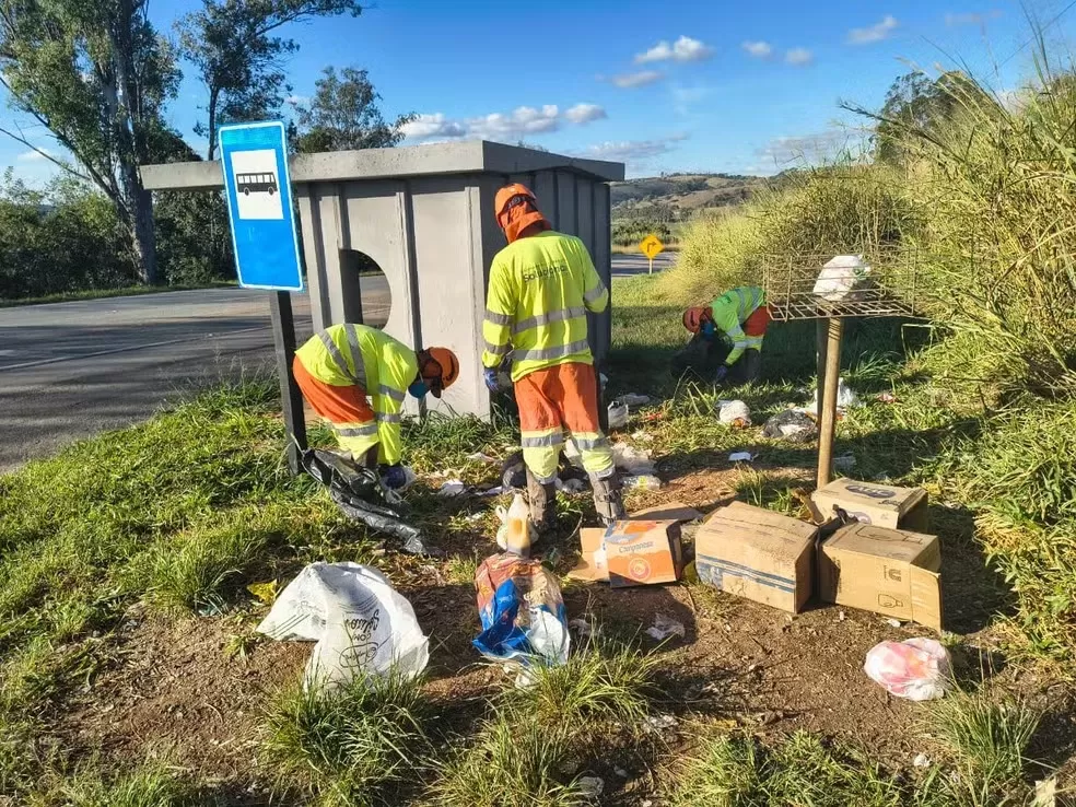 Descarte irregular de lixo na MG-050 cresce 46% em 2026 e acende alerta para riscos de acidentes