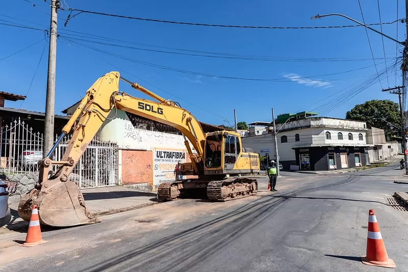 Prefeitura de Contagem autoriza obra de drenagem na região do Ressaca