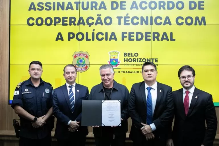 PBH e Polícia Federal firmam parceria para integrar sistema de reconhecimento facial na capital