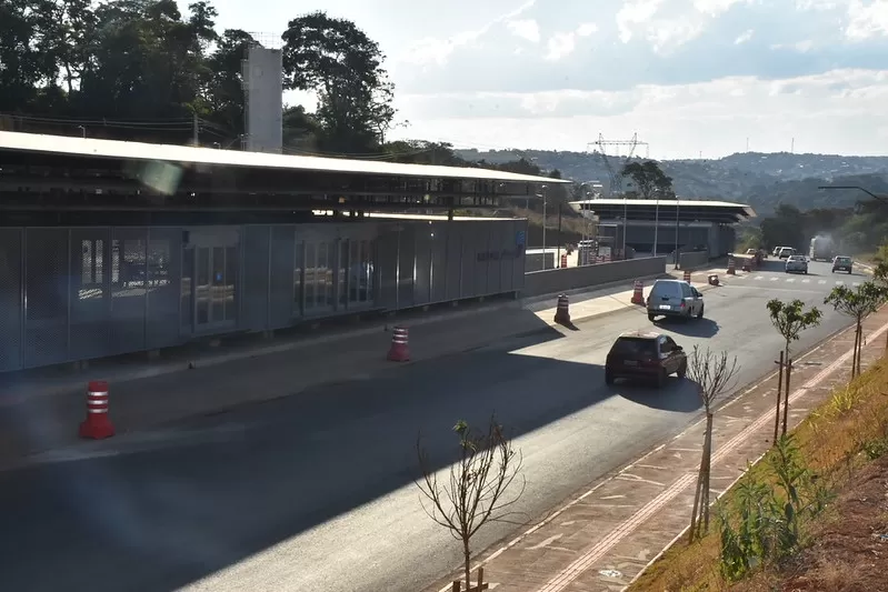 Obras do Terminal Vargem das Flores avançam e entrega deve ocorrer em breve