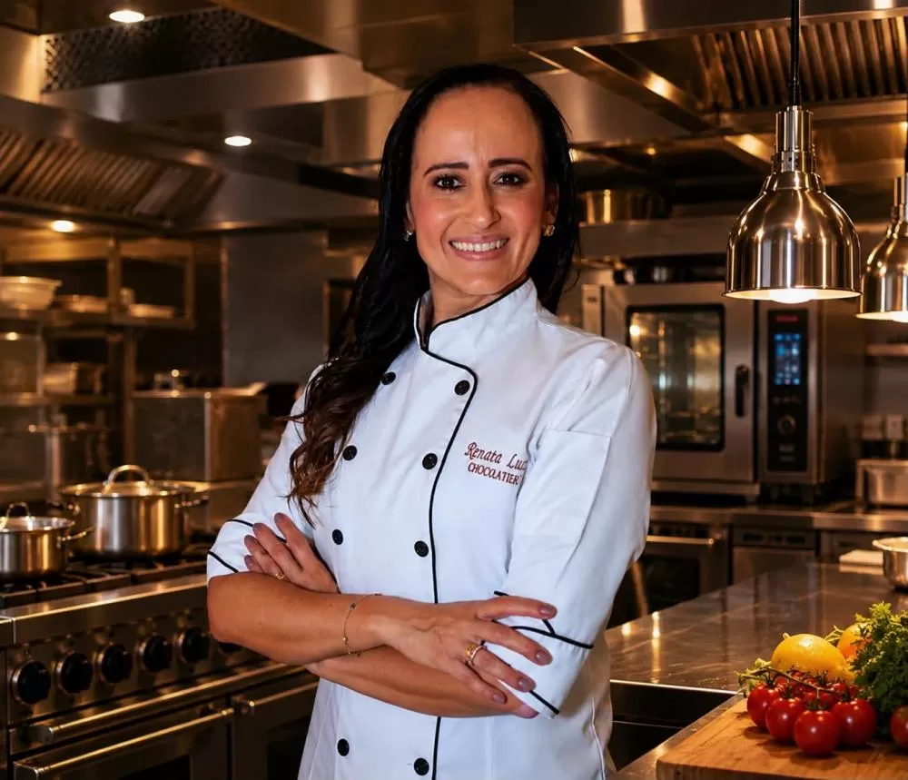 Chef Renata Luz transforma 25 anos de desafios em uma história de persistência e reconhecimento