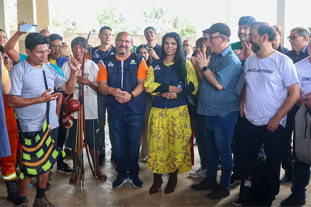 Justiça mobiliza comitiva em aldeias Maxakali para cobrar ações emergenciais em Minas Gerais