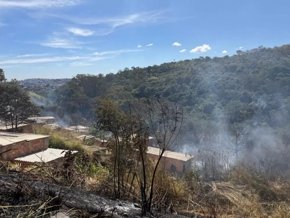 Mata pega fogo em bairro em bairro da região nordeste