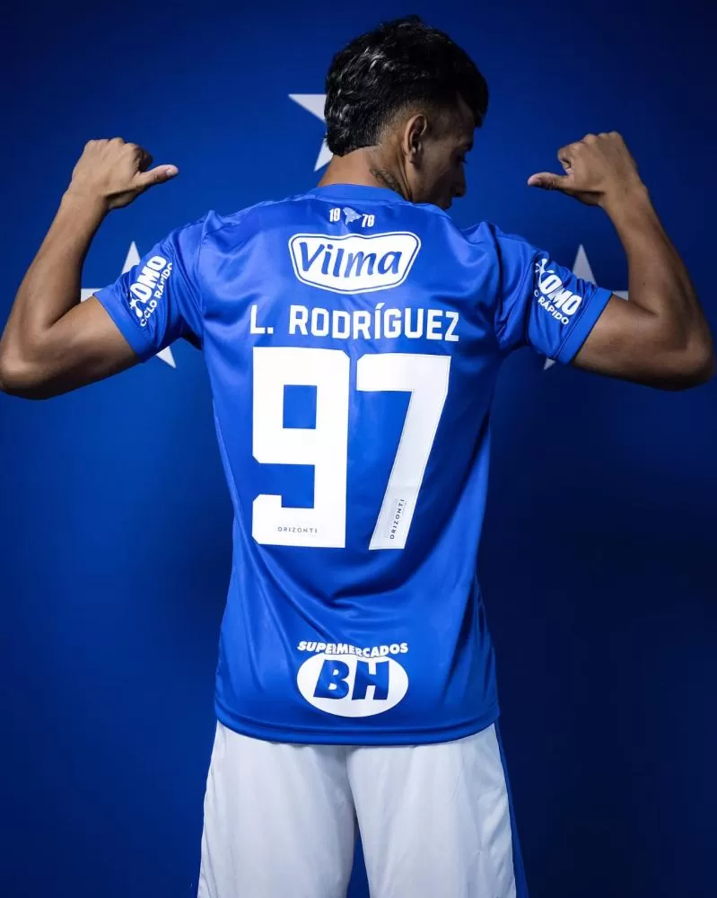 Cruzeiro anuncia oficialmente Lucho Rodríguez, que usará a camisa 97, que era de Gérson