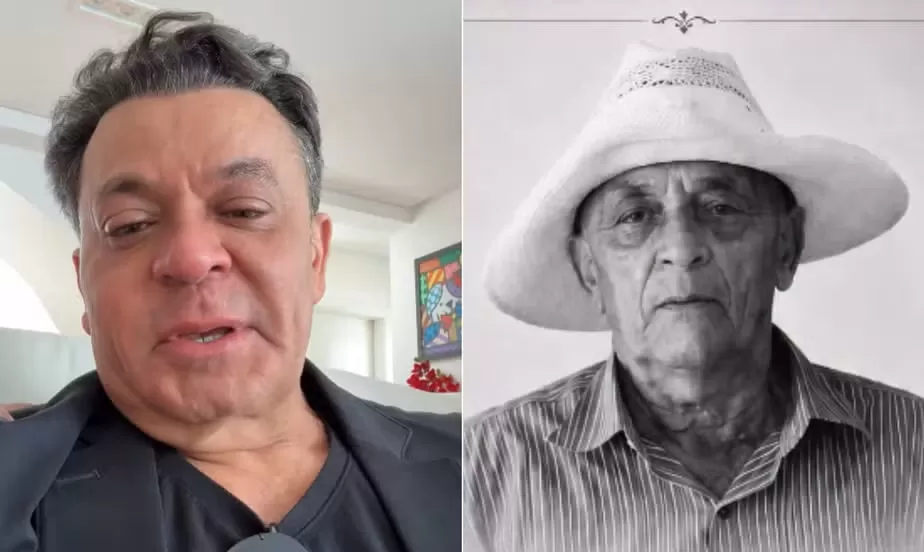 Frank Aguiar lamenta morte do pai e se emociona ao revelar que não conseguiu se despedir