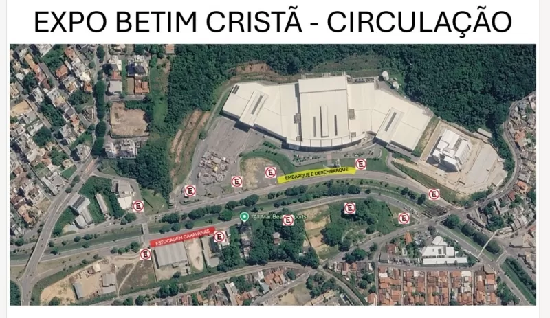 Betim monta operação de trânsito para Expo Cristã e Marcha para Jesus