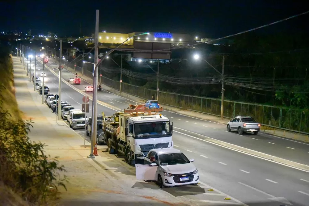 Nova iluminação reforça segurança e mobilidade na via VM5 após duplicação