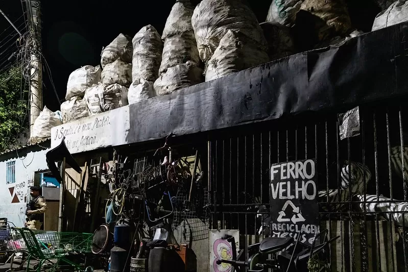 Operação no Eldorado e Industrial fiscaliza ferros-velhos e combate comércio ilegal em Contagem
